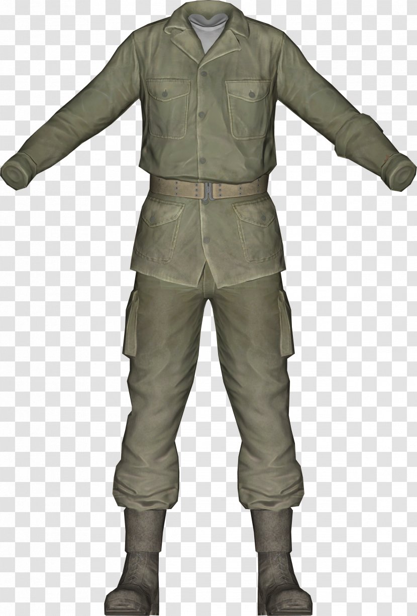 Infantry Battledress Fallout 4 Pocket Soldier - Lining Transparent PNG