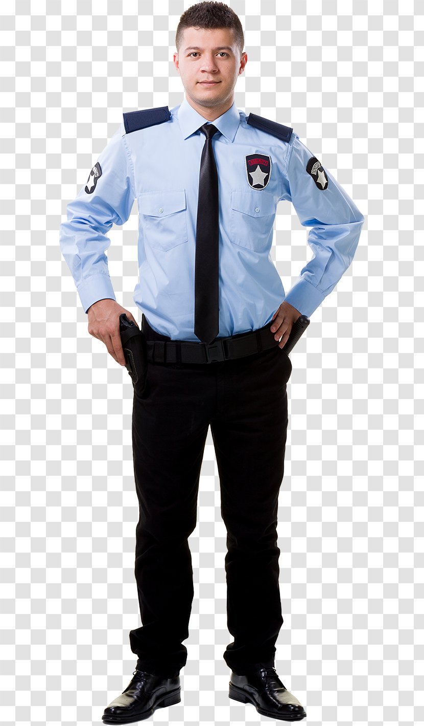 Police Officer Security Guard Uniform - Official Transparent PNG