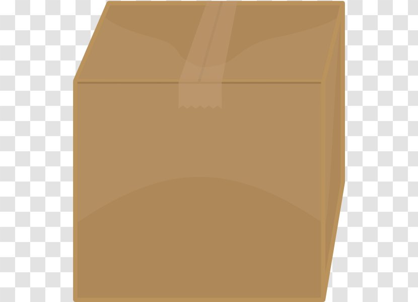 Paper Rectangle Brown - Product Design - Cardboard Box Transparent PNG