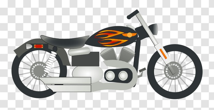 Motorcycle Harley-Davidson Bicycle Free Content Clip Art - Tricycle - So Big Cliparts Transparent PNG