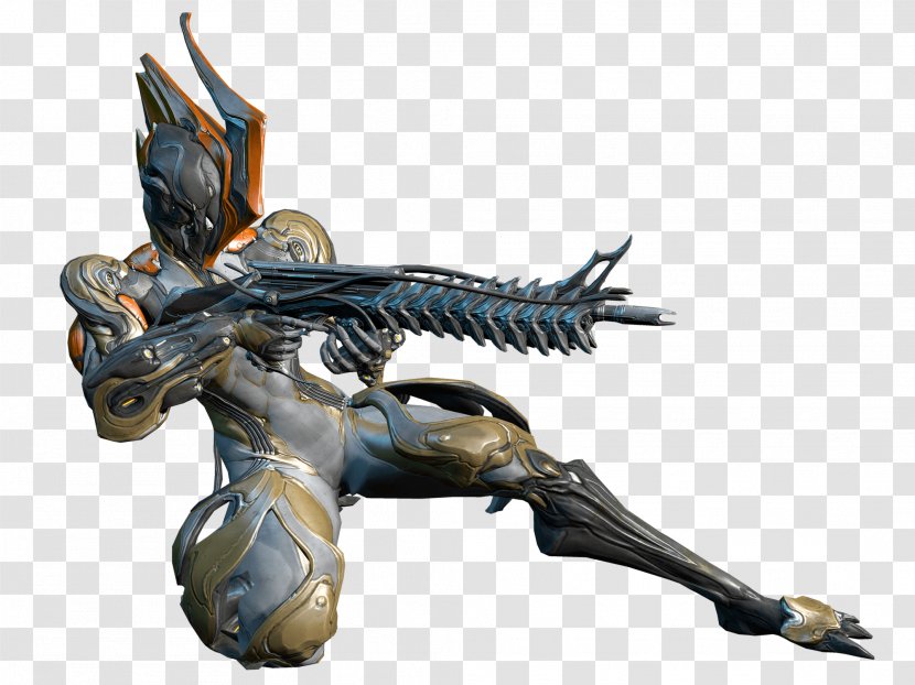 Warframe - Bronze Sculpture - Action Figure Transparent PNG