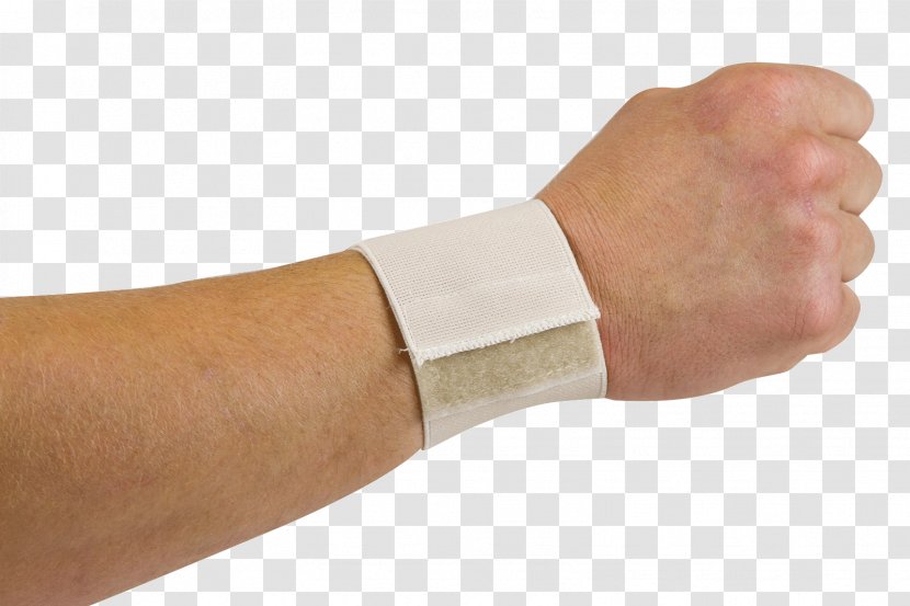 Wristband Wrist Brace Cuff Orthopaedics Ankle - Arm - Beige Color Transparent PNG