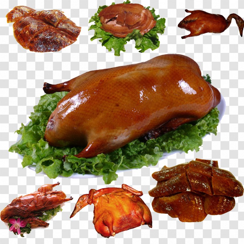 Beijing Peking Duck Quanjude Chinese Cuisine - Recipe - Roast Chicken Food Photography Transparent PNG