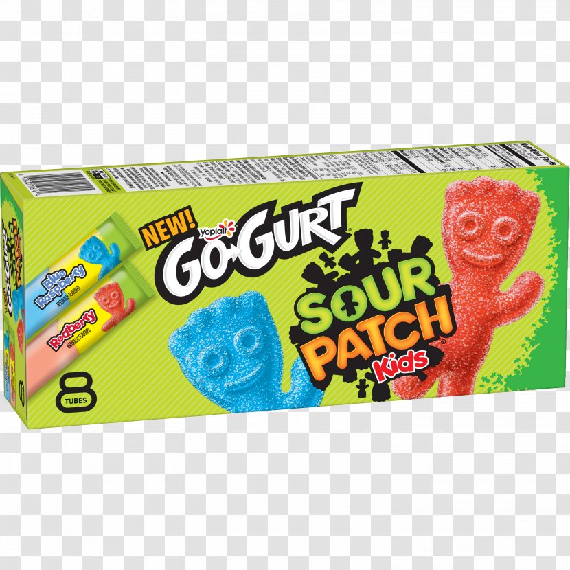 Sweet And Sour Patch Kids Go-Gurt Flavor Yoghurt - Yogurt Transparent PNG