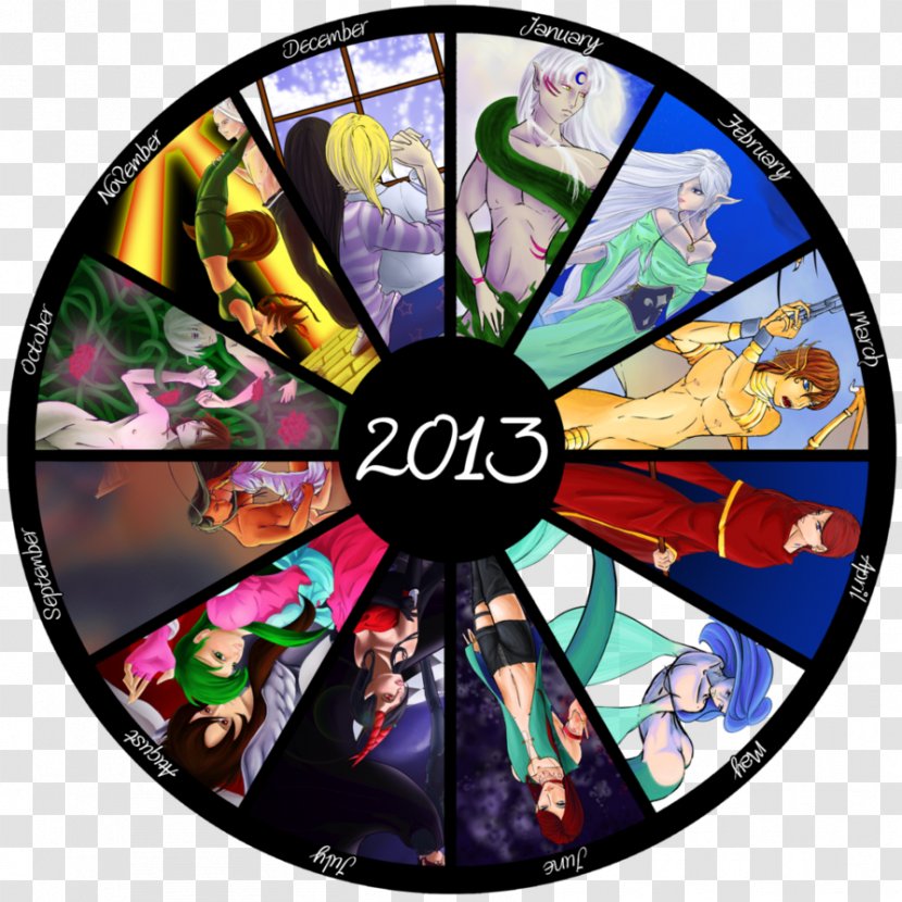 Stained Glass Material - Year-end Summary Decoration Transparent PNG