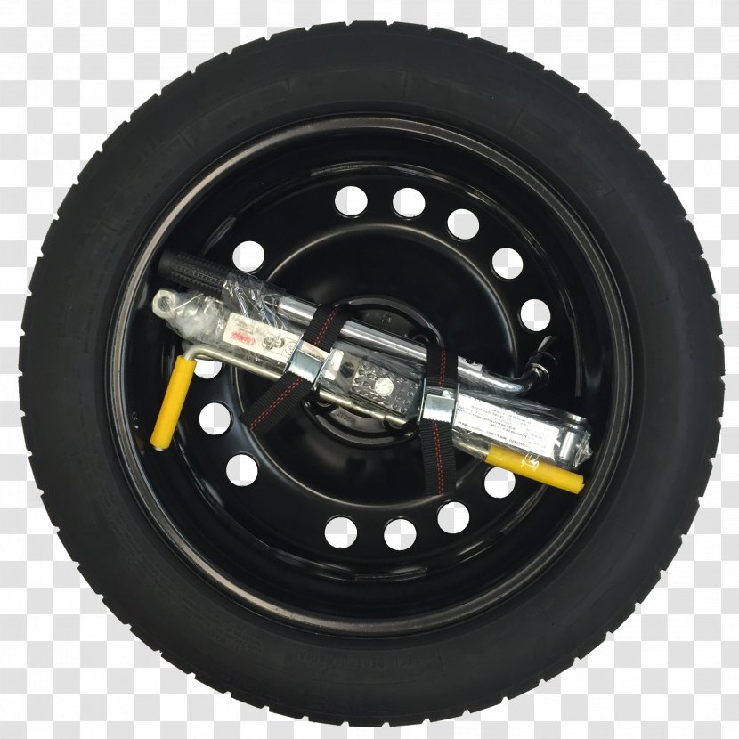 Car Ford Fiesta Spare Tire Wheel Road - Automotive - Tyre Transparent PNG