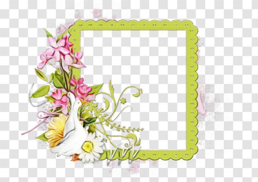 Paper Background Frame - Product - Wildflower Transparent PNG