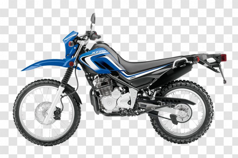 Yamaha XT 250 Motor Company Dual-sport Motorcycle Honda - Wheel Transparent PNG