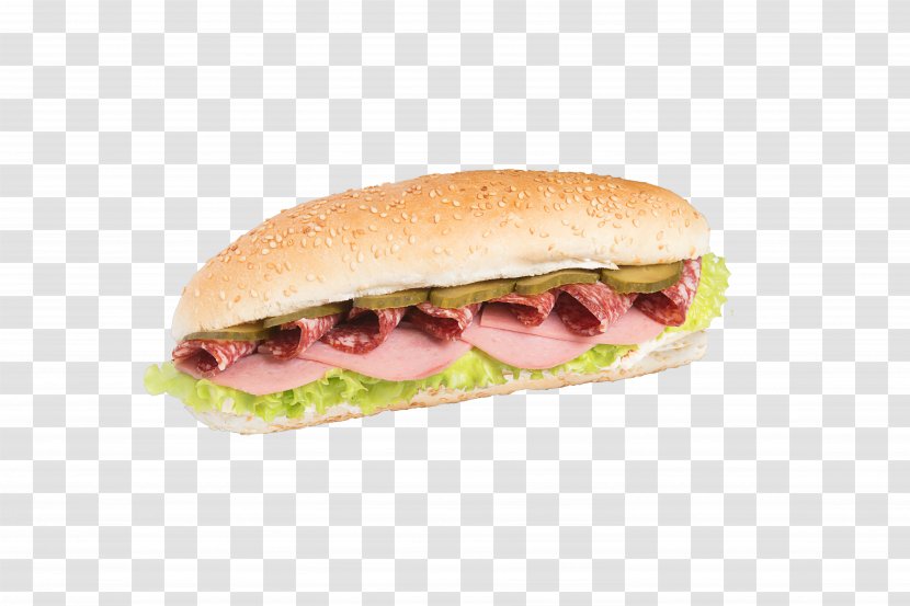 Ham And Cheese Sandwich Muffuletta Bocadillo Baguette - Ingredient - Background Transparent PNG