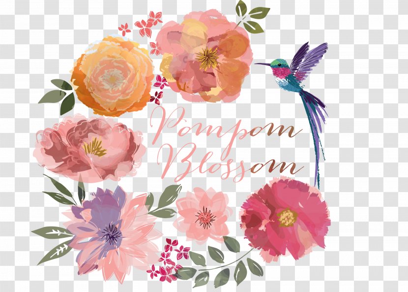 Paper Flower Floristry Dyeing - WEDDING FLOWERS Transparent PNG