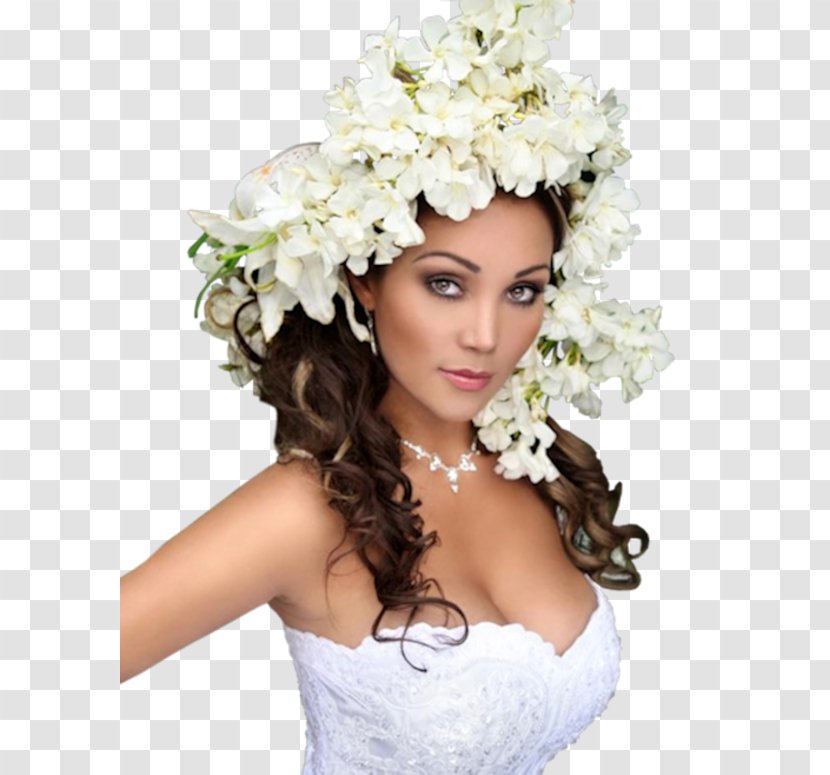 Floral Design Бойжеткен Desktop Wallpaper Headpiece Telephone - Flower Bouquet - Brown Hair Transparent PNG