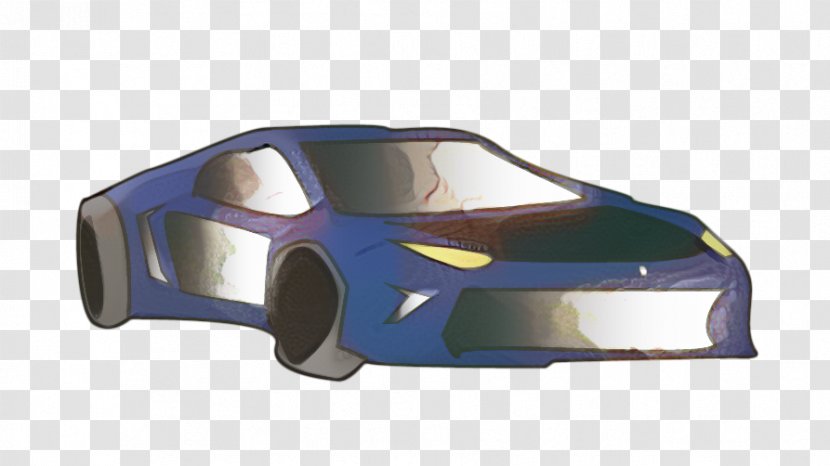 Car Cartoon - Auto Racing - Hybrid Vehicle Bumper Transparent PNG