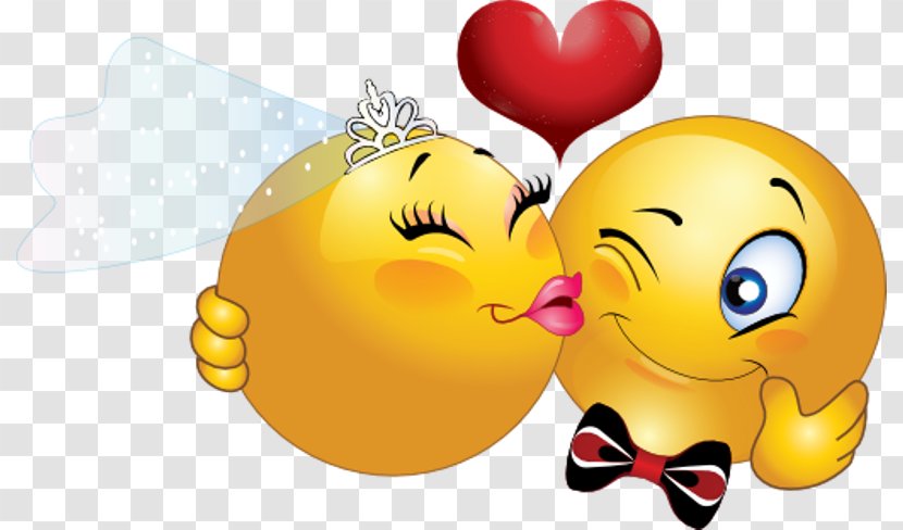 Smiley Marriage Emoticon Clip Art - Romance Transparent PNG