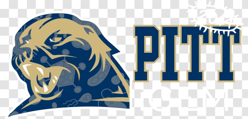 University Of Pittsburgh Panthers Football Baseball Logo T-shirt - Blue Transparent PNG