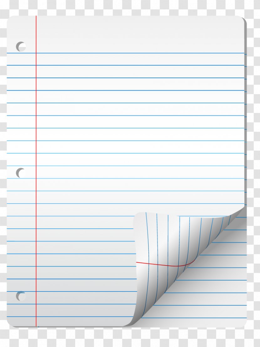 Paper Notebook Clip Art - Rectangle - Vector Transparent PNG