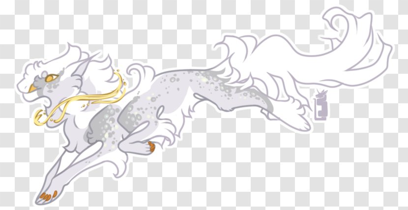 Horse Line Art Cartoon Sketch - Joint - Milky Way Transparent PNG