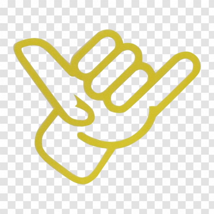 Shaka Sign Thumb Signal Social Media Symbol - Hawaiian Transparent PNG