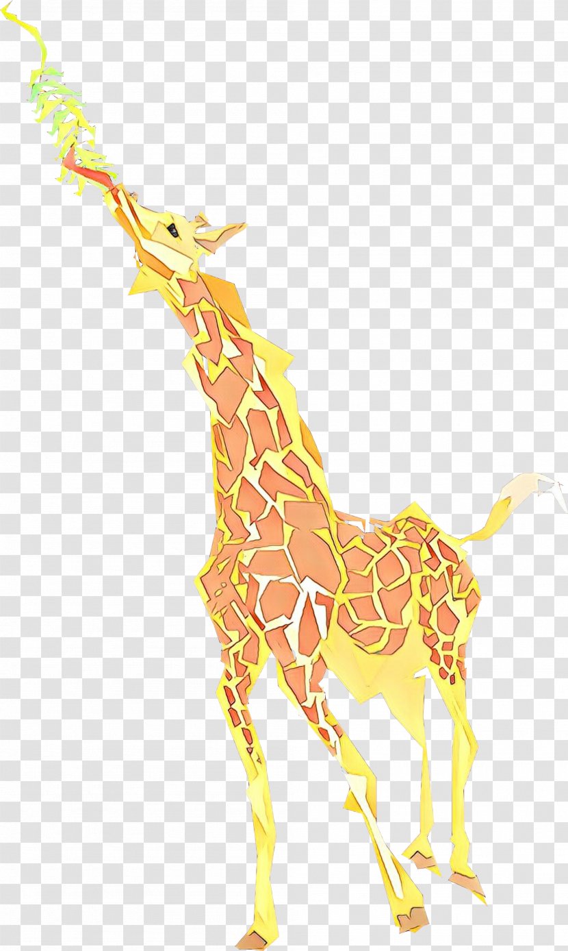 Giraffe Fauna Pattern Terrestrial Animal - Figure Transparent PNG