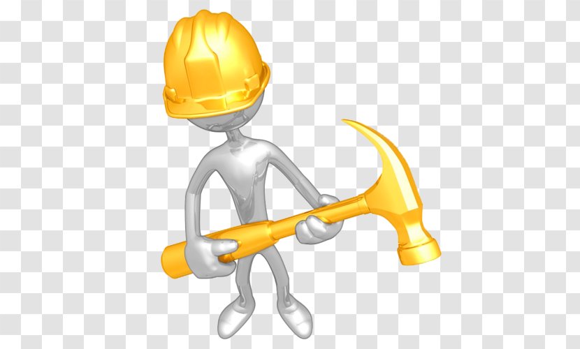 3D Computer Graphics Laborer Construction Worker Architectural Engineering Photography - Orange Transparent PNG