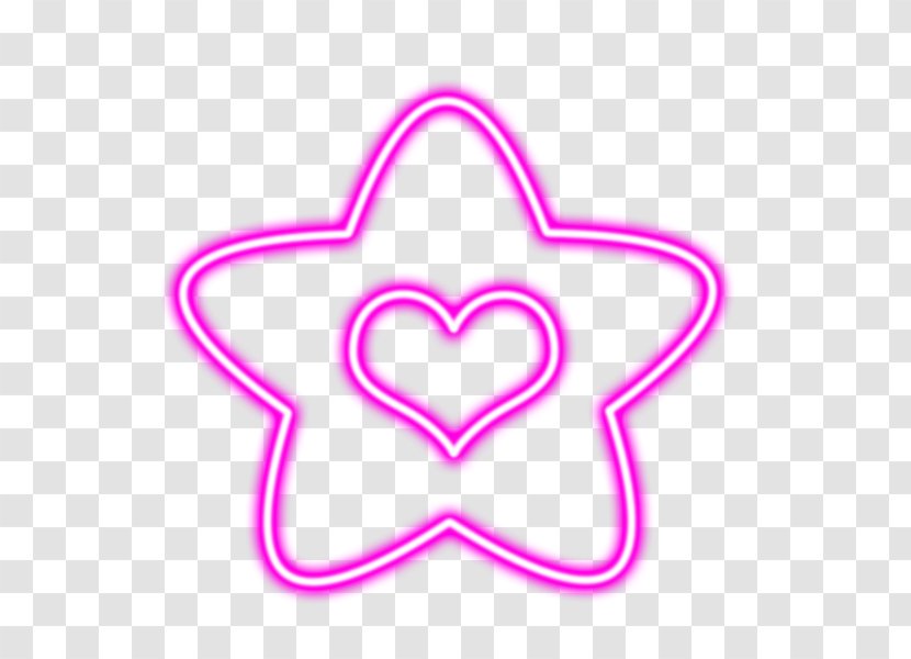 Art Star Clip - Magenta Transparent PNG