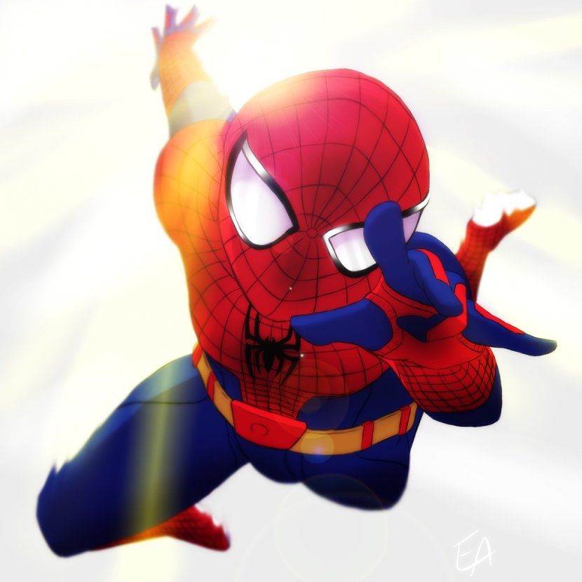 Spider-Man Fan Art Drawing DeviantArt - Stuffed Toy - Spider-man Transparent PNG