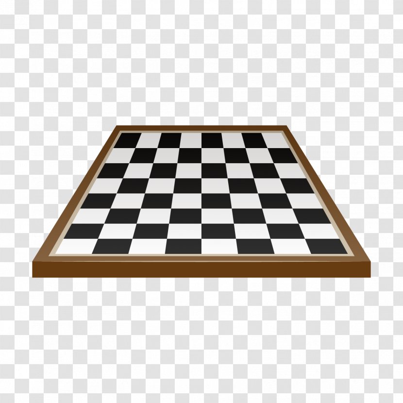Chessboard Draughts Chess Piece Board Game - En Passant - Vector Transparent PNG
