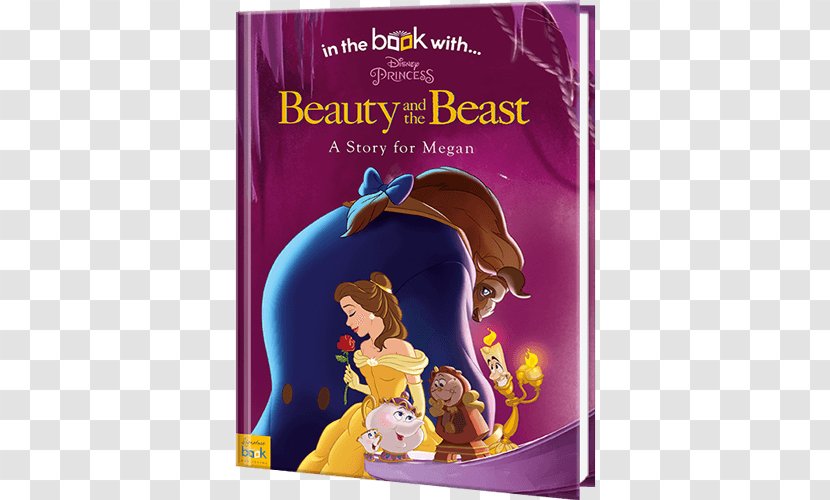 Belle Beauty And The Beast Walt Disney Company Personalized Book Transparent PNG
