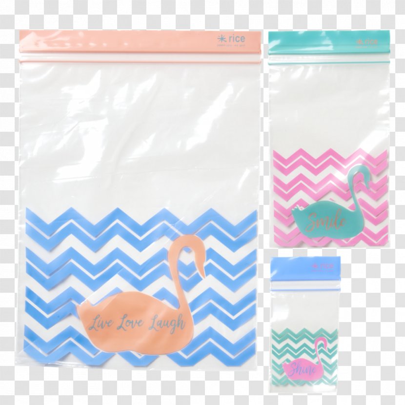 Paper Plastic Zipper Bag - Aqua - Rice Bags Transparent PNG