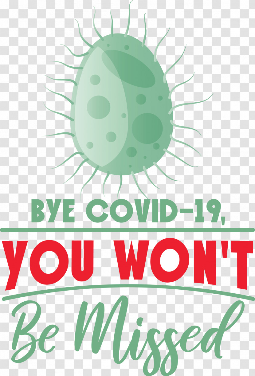 Bye COVID19 Coronavirus Transparent PNG
