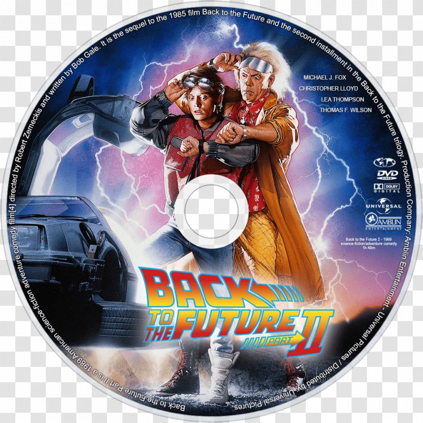 Marty McFly Dr. Emmett Brown Back To The Future Film Poster Transparent PNG