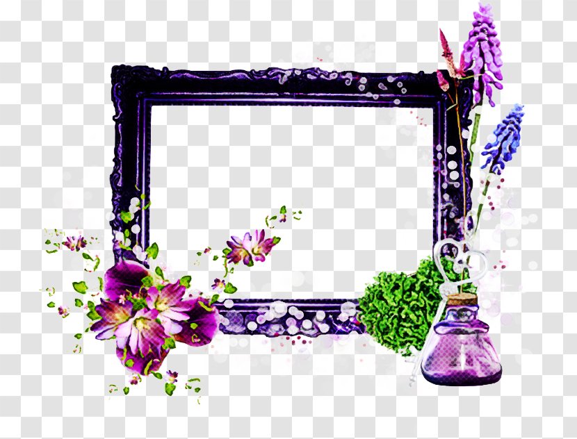 Floral Background Frame - Rectangle - Interior Design Plant Transparent PNG