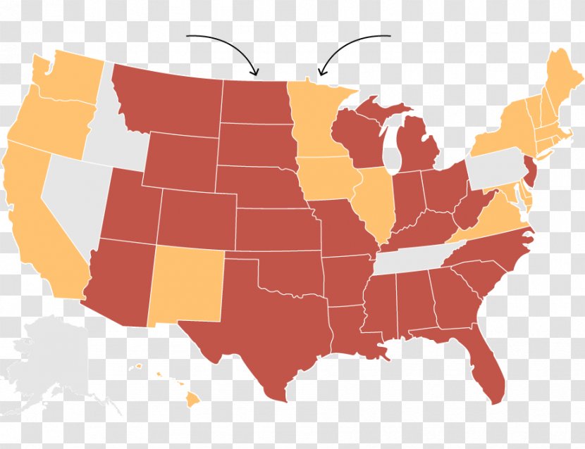 US Presidential Election 2016 Supreme Court Of The United States Health Care Electoral College - Red And Blue Transparent PNG