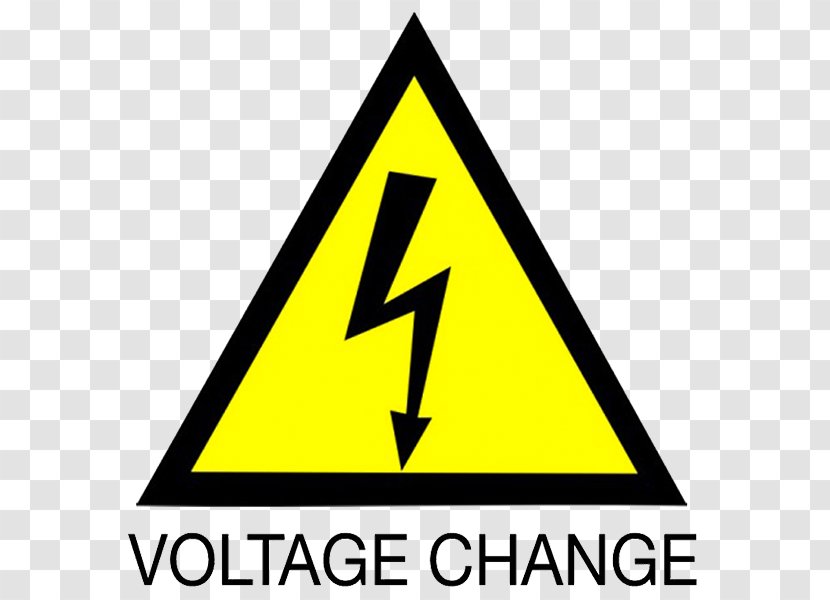 High Voltage Electric Potential Difference Electricity Clip Art - Traffic Sign - Navigation Bar Techno Transparent PNG