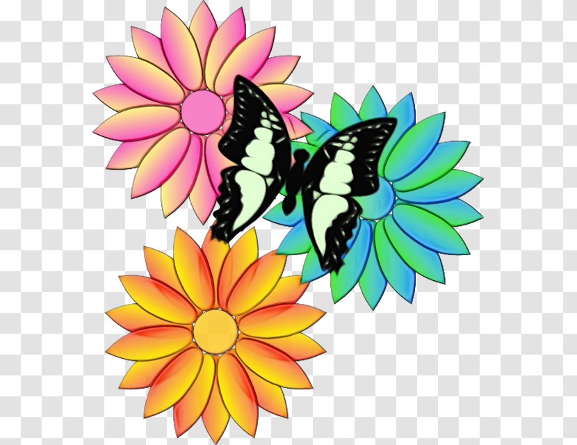 Butterfly Clip Art Moths And Butterflies Insect Flower - Paint - Petal Papilio Machaon Transparent PNG