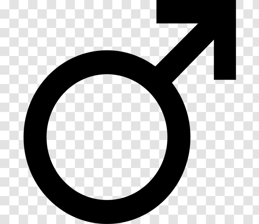 Gender Symbol Female Sign - Man Transparent PNG