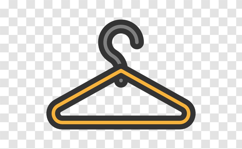 Clothes Hanger Clothing Armoires & Wardrobes - Yellow - Vector Transparent PNG