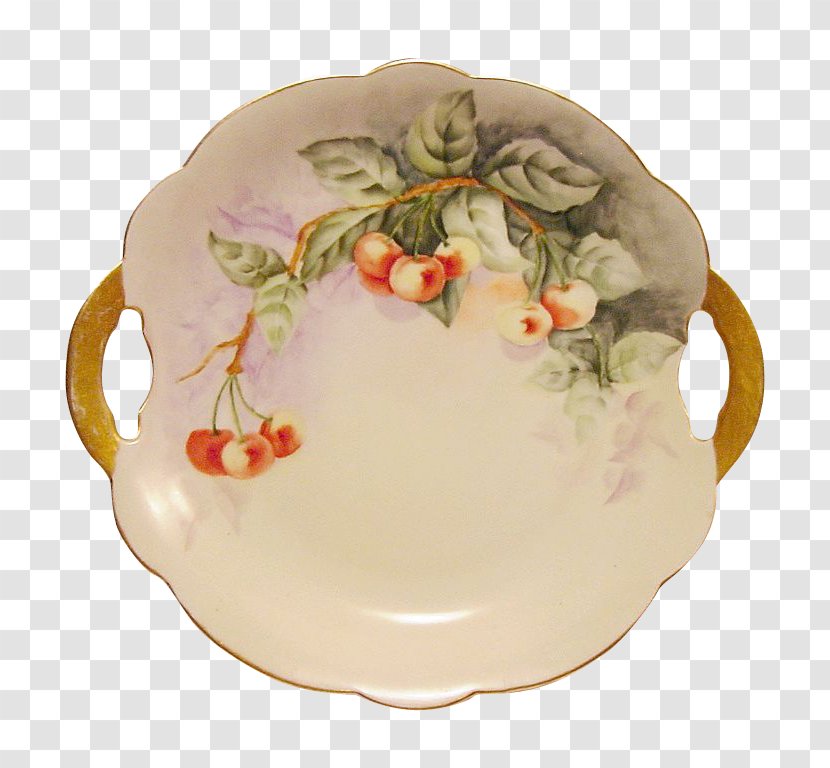 Platter Saucer Porcelain Plate Tableware - Dinnerware Set - Hand-painted Cake Transparent PNG