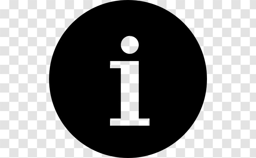 Symbol Information Button - Logo Transparent PNG