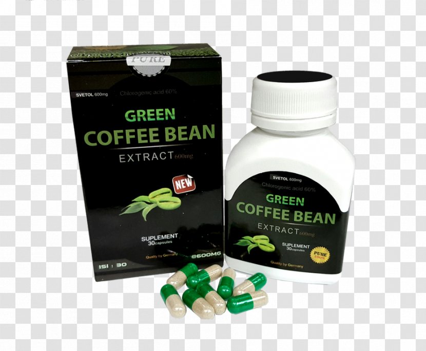Green Coffee Extract Dietary Supplement Health - Cream Transparent PNG