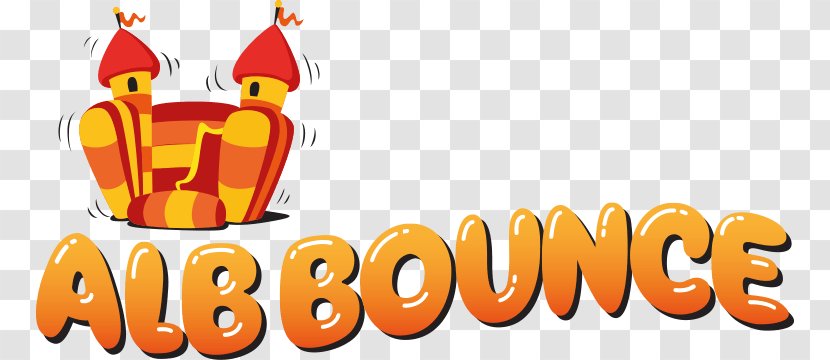 AlbBounce Inflatable Bouncers Castle Logo - Food - Bouncy Transparent PNG