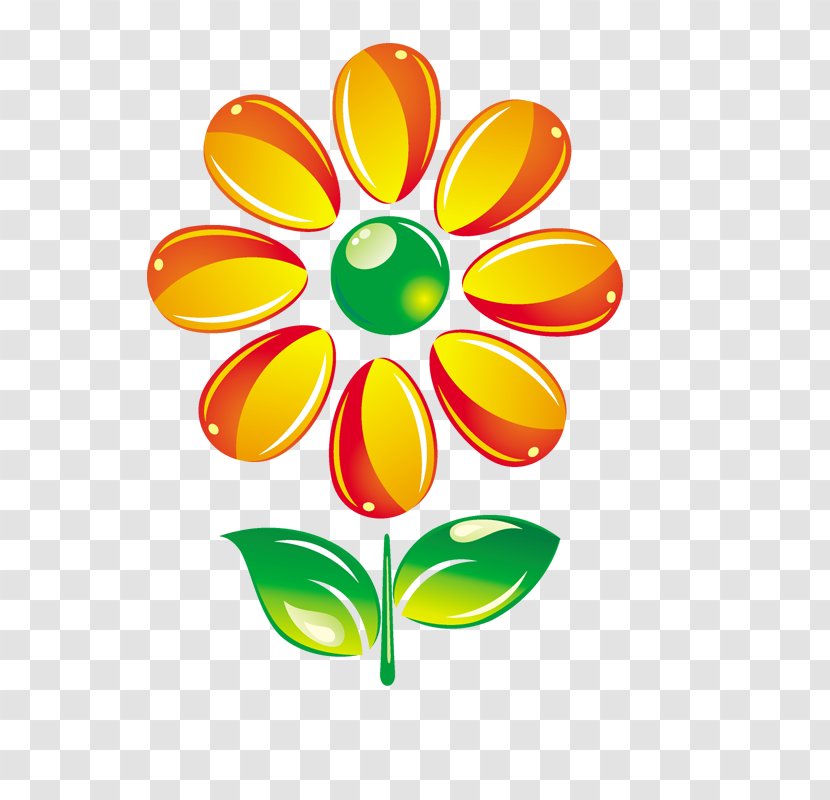 Logo Icon - Floral Design - Sunflower Style Windows Transparent PNG