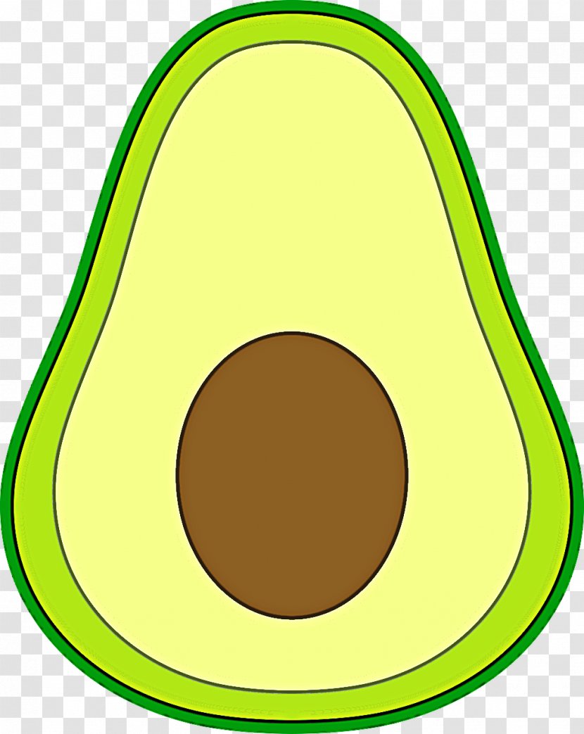 Avocado Symbol Transparent PNG
