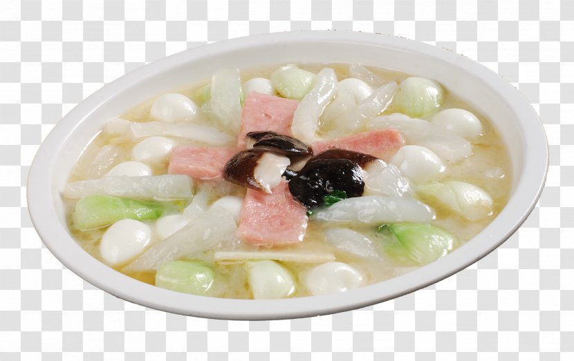 Chinese Cuisine Vegetarian Recipe Soup Food - Sam Sun Braised Tendons Transparent PNG