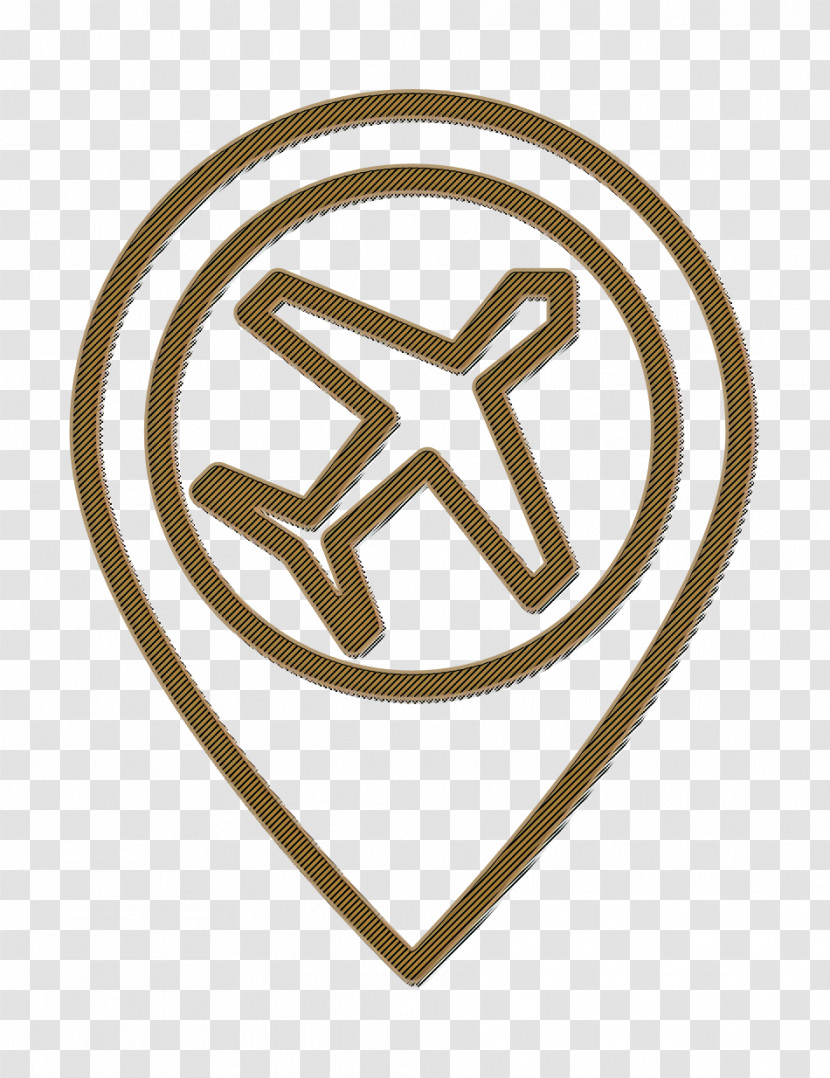 Airport Icon Map Icon Transparent PNG