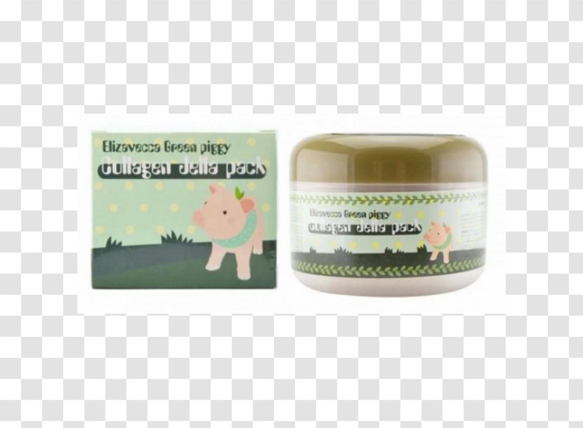 Elizavecca Milky Piggy Carbonated Bubble Clay Mask Collagen Facial Cosmetics - Shea Butter Transparent PNG