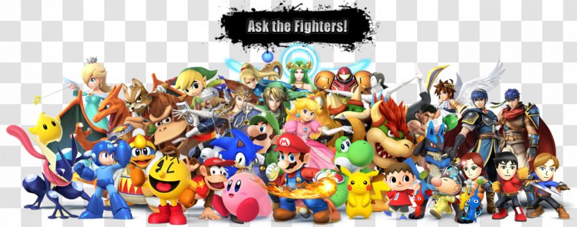 Super Smash Bros. For Nintendo 3DS And Wii U Captain Falcon Meta Knight Ice Climber Fire Emblem Awakening - Toad - Party New Year Picture Material Transparent PNG