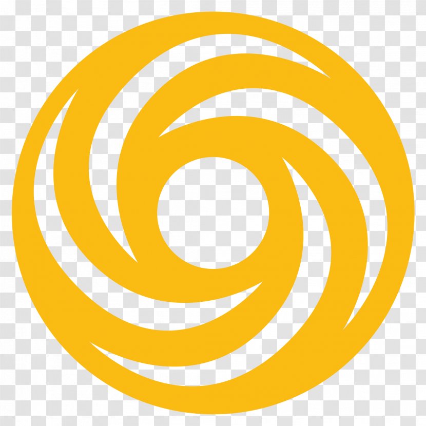 Yellow Circle Line Font Symbol - Logo Transparent PNG