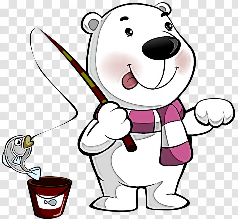 Cartoon Clip Art Line Animated Animal Figure - Fictional Character - Pleased Transparent PNG