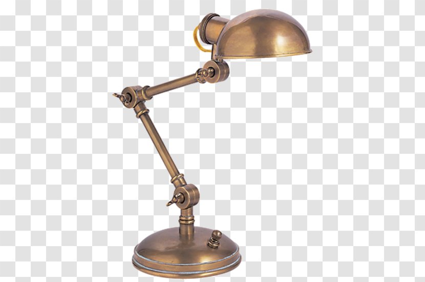 Light Fixture Table Brass Bronze Lamp - Lighting Transparent PNG