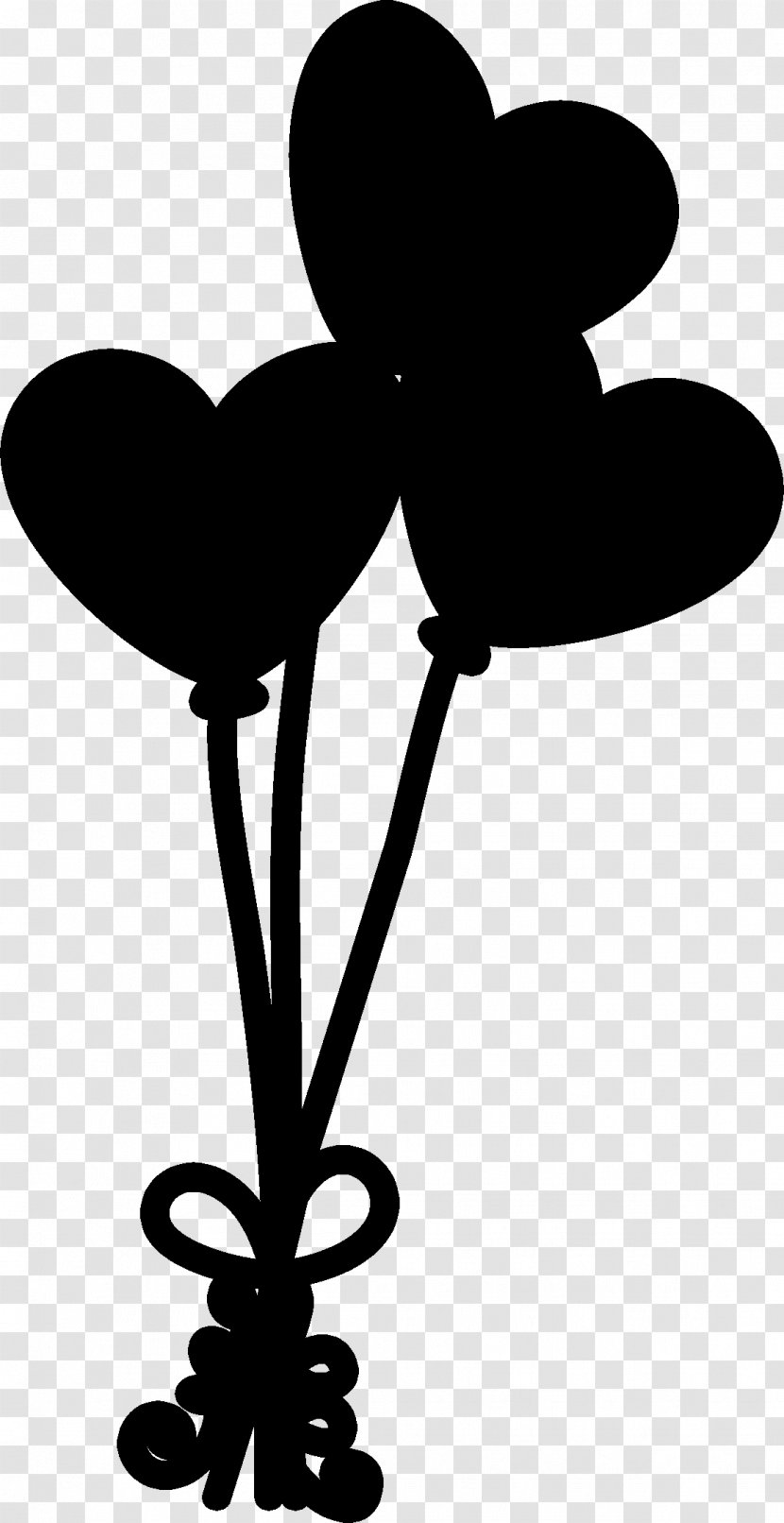 Clip Art Leaf Line Silhouette Plant Stem - Blackandwhite Transparent PNG